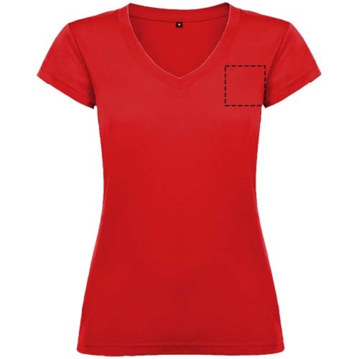 T-shirt a maniche corte con scollo a V da donna Victoria, Immagine 13