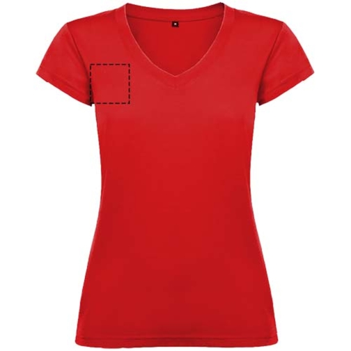 T-shirt a maniche corte con scollo a V da donna Victoria, Immagine 16
