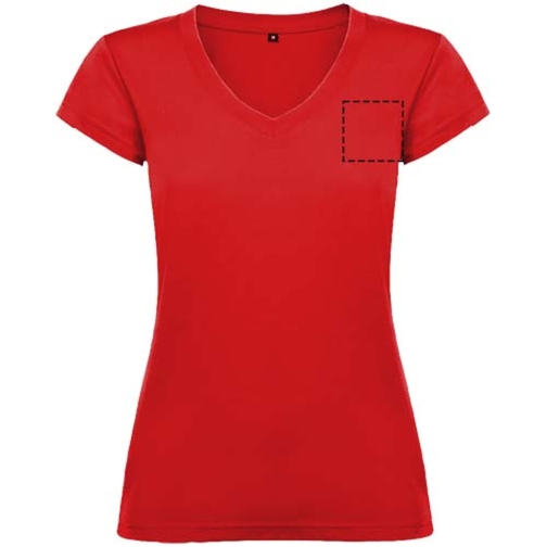 T-shirt a maniche corte con scollo a V da donna Victoria, Immagine 14