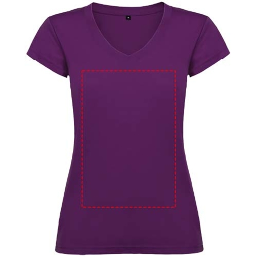 T-shirt a maniche corte con scollo a V da donna Victoria, Immagine 14