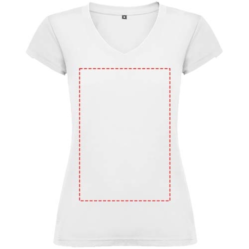 T-shirt a maniche corte con scollo a V da donna Victoria, Immagine 21