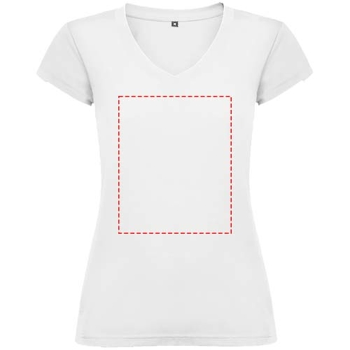 T-shirt a maniche corte con scollo a V da donna Victoria, Immagine 15