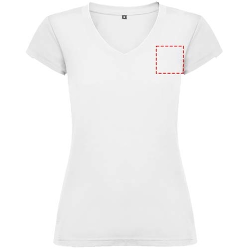 T-shirt a maniche corte con scollo a V da donna Victoria, Immagine 10