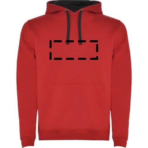 Urban Kapuzenpullover Für Kinder , red / black, Strick 50% Baumwolle, 50% Polyester, 280 g/m2, 9/10, , Bild 7