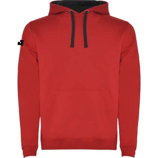 Urban Kapuzenpullover Für Kinder , red / black, Strick 50% Baumwolle, 50% Polyester, 280 g/m2, 9/10, , Bild 23