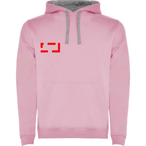 Urban Kapuzenpullover Für Kinder , light pink / marl grey, Strick 50% Baumwolle, 50% Polyester, 280 g/m2, 11/12, , Bild 12