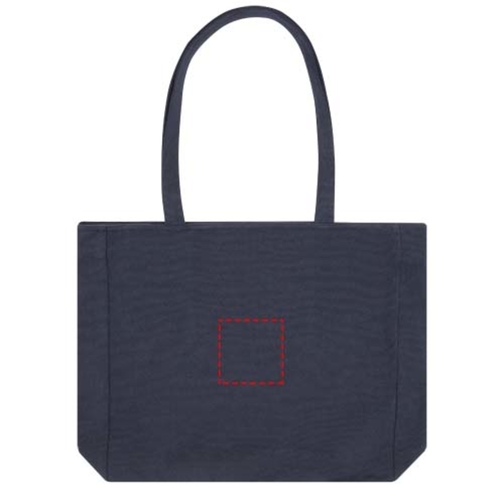 Tote bag in materiale riciclato da 500 g/m² Weekender, Immagine 9