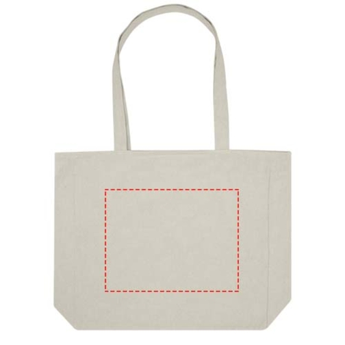 Tote bag in materiale riciclato da 500 g/m² Weekender, Immagine 7