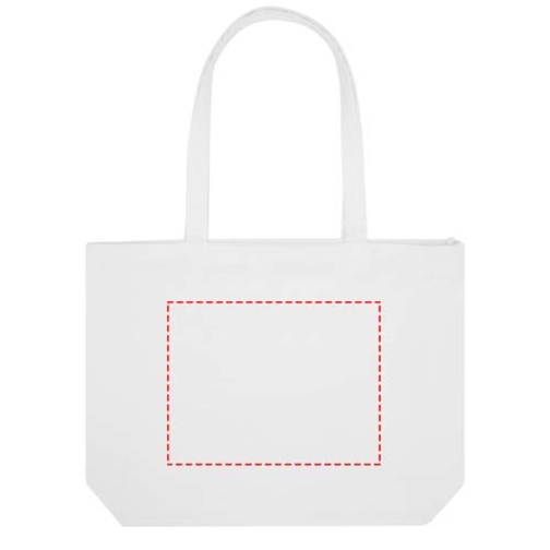 Tote bag in materiale riciclato da 500 g/m² Weekender, Immagine 8