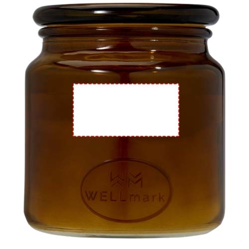 Wellmark Let´s Get Cozy Duftkerze Mit Zedernholzduft, 650 G , amber heather, Glas, 9,50cm (Höhe), Bild 8