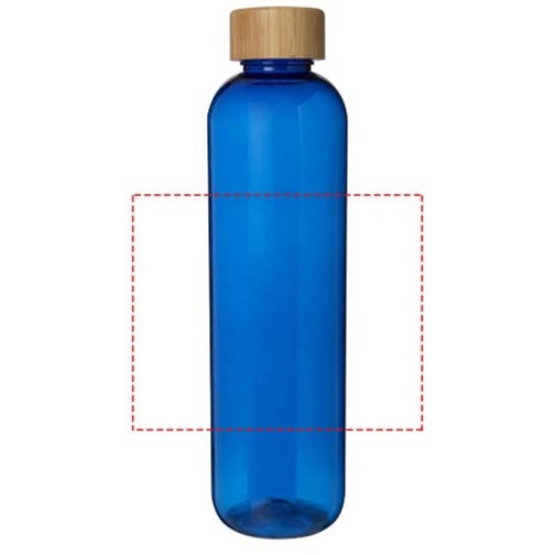 Ziggs 1000 Ml Sportflasche Aus Recyceltem Kunststoff , blau, Recycelter PET Kunststoff, Bambusholz, Recycelter PP Kunststoff, 7,55cm x 27,70cm x 7,55cm (Länge x Höhe x Breite), Bild 7