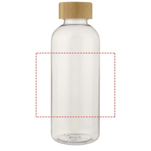 Ziggs 1000 Ml Sportflasche Aus Recyceltem Kunststoff , transparent klar, Recycelter PET Kunststoff, Bambusholz, Recycelter PP Kunststoff, 7,55cm x 27,70cm x 7,55cm (Länge x Höhe x Breite), Bild 7