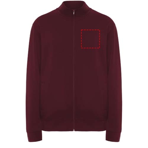 Maglione unisex con cerniera intera Ulan, Immagine 20