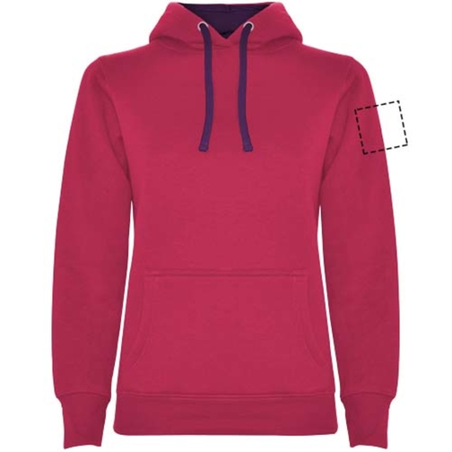 Felpa con cappuccio da donna Urban, Immagine 4
