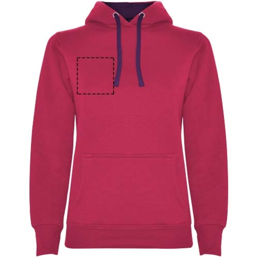 Felpa con cappuccio da donna Urban, Immagine 3