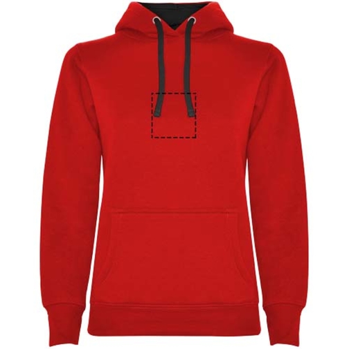 Felpa con cappuccio da donna Urban, Immagine 12
