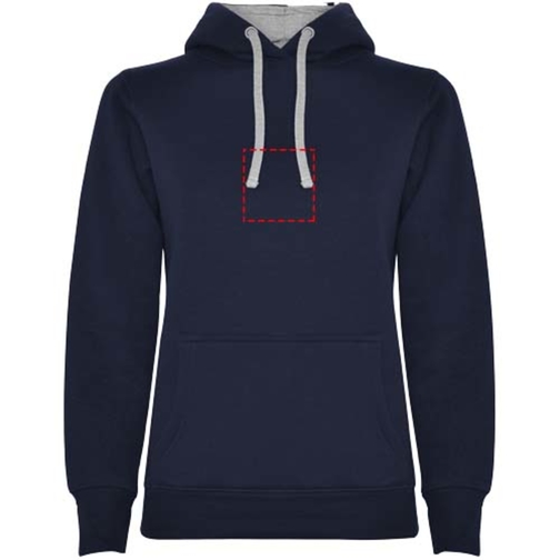 Felpa con cappuccio da donna Urban, Immagine 25