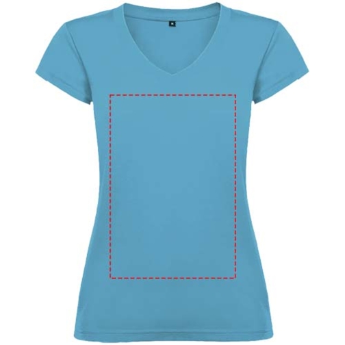 T-shirt a maniche corte con scollo a V da donna Victoria, Immagine 8