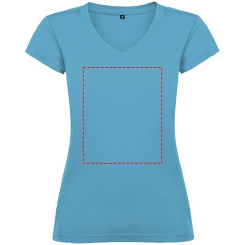 T-shirt a maniche corte con scollo a V da donna Victoria, Immagine 17