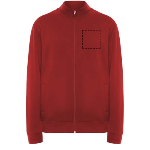 Maglione unisex con cerniera intera Ulan, Immagine 24