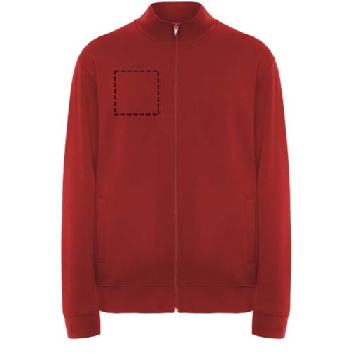 Maglione unisex con cerniera intera Ulan, Immagine 16