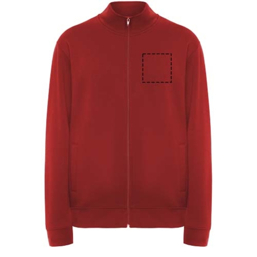 Maglione unisex con cerniera intera Ulan, Immagine 19