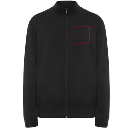 Maglione unisex con cerniera intera Ulan, Immagine 12