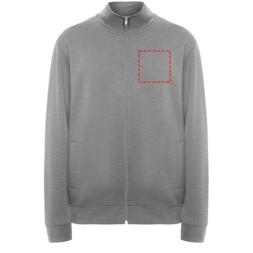 Maglione unisex con cerniera intera Ulan, Immagine 25