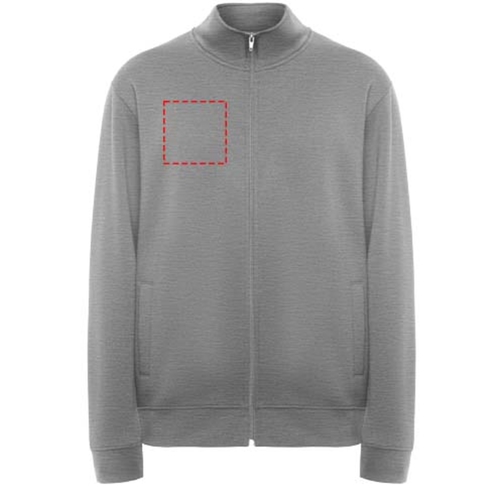 Maglione unisex con cerniera intera Ulan, Immagine 17