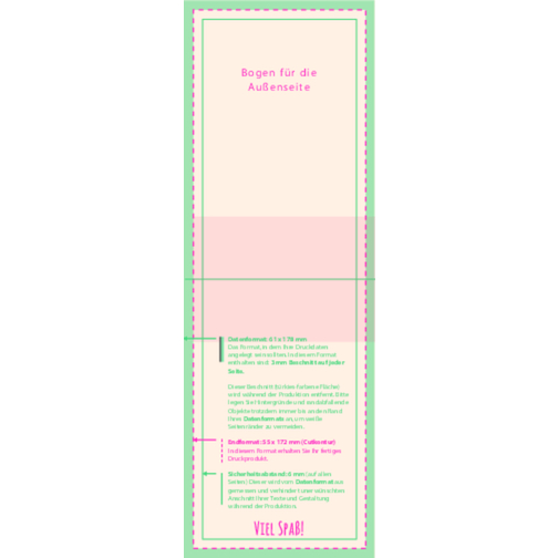 Essbare Blumenwiese , Folientüte mit Kartonagenreiterr, 3,50cm x 8,60cm x 5,50cm (Länge x Höhe x Breite), Bild 2