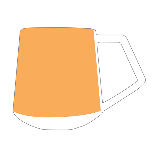 Mahlwerck Kraftvoll Harmonische Kaffeetasse Form 310 , Mahlwerck Porzellan, weiss, Porzellan, 10,00cm (Höhe), Bild 4