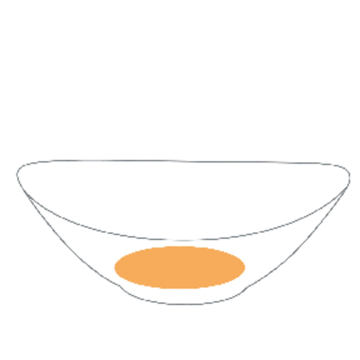 Mahlwerck Kyodo Snackschale Form 285 , Mahlwerck Porzellan, weiß, Porzellan, 14,00cm x 5,00cm x 11,50cm (Länge x Höhe x Breite), Bild 3