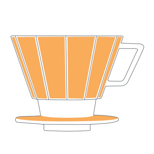 Mahlwerck Kaffeefilter Form 265 , Mahlwerck Porzellan, weiss, Porzellan, 11,00cm (Höhe), Bild 4