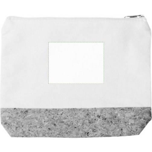 Trousse de toilette en coton et liège Teagan, Image 3