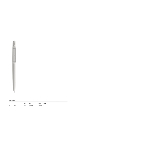 Prodir DS11 PMP Push Kugelschreiber , Prodir, schwarz, Kunststoff, 14,50cm x 1,50cm (Länge x Breite), Bild 5
