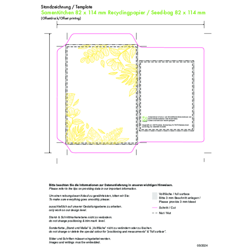 Blomsterpost-frøpakke - sommerblomsterblanding, Billede 2