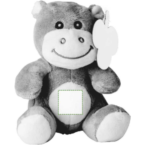 Peluche Hippopotame en polyester Eliana, Image 4