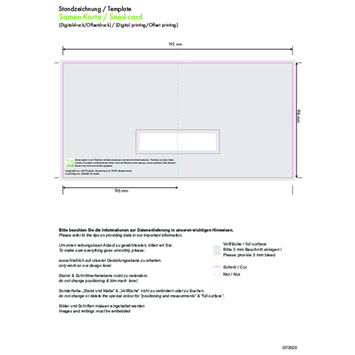 Carte avec graines - Persil, Image 7