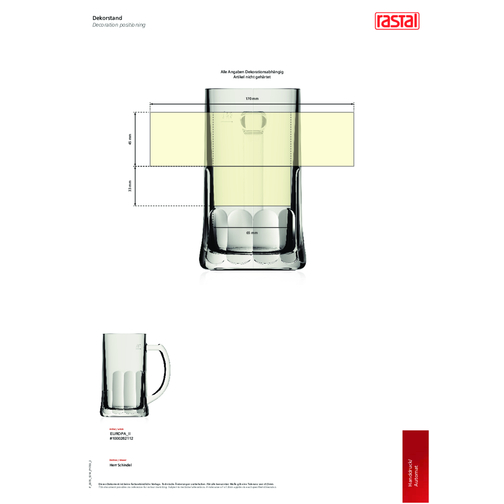 Europa Seidel 0,4 liter, Bild 2