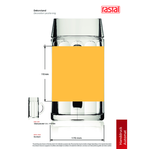 Seidel Glückauf 1,0 l, Image 2