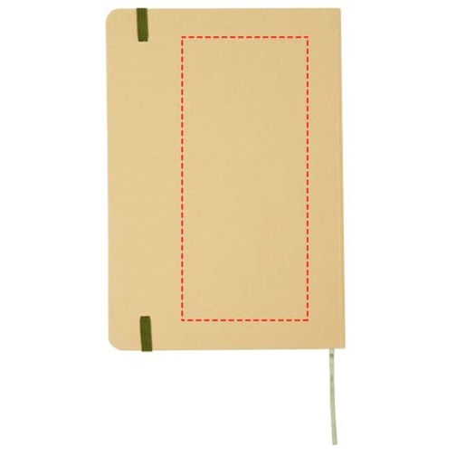 Carnet à couverture rigide A5 Nelida en carton recyclé, Image 13
