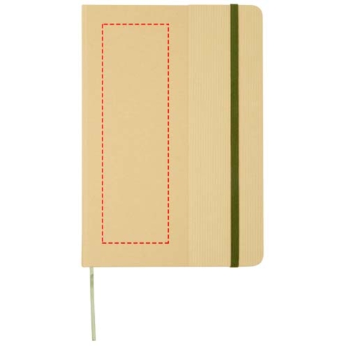 Carnet à couverture rigide A5 Nelida en carton recyclé, Image 8