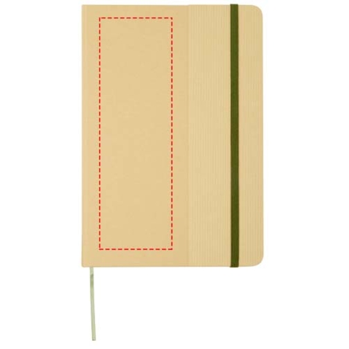 Carnet à couverture rigide A5 Nelida en carton recyclé, Image 11