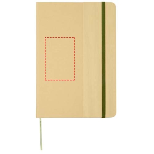 Carnet à couverture rigide A5 Nelida en carton recyclé, Image 9