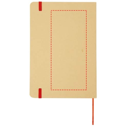 Carnet à couverture rigide A5 Nelida en carton recyclé, Image 8