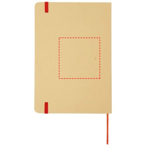 Carnet à couverture rigide A5 Nelida en carton recyclé, Image 7