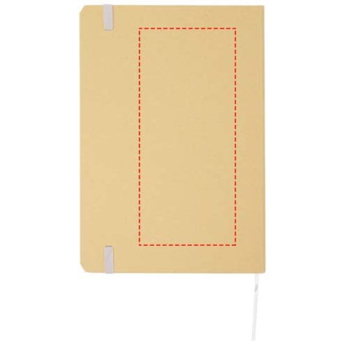 Carnet à couverture rigide A5 Nelida en carton recyclé, Image 10