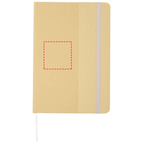 Carnet à couverture rigide A5 Nelida en carton recyclé, Image 7