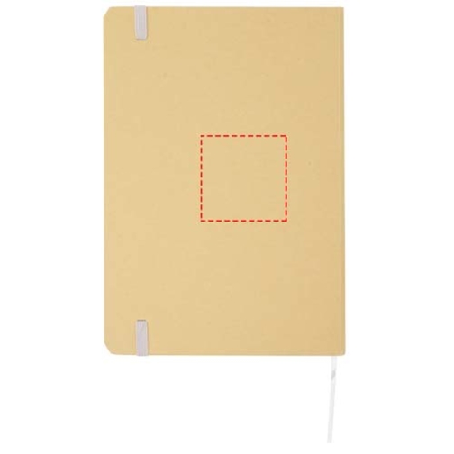 Carnet à couverture rigide A5 Nelida en carton recyclé, Image 11