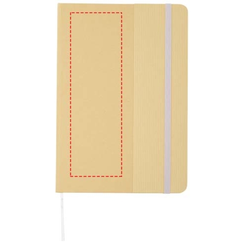 Carnet à couverture rigide A5 Nelida en carton recyclé, Image 8